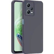 Verto Newface Xiaomi Redmi Note 12 Pro 5g Kılıf Nano Içi Kadife Silikon - Gri