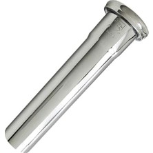 Peri Store Westbrass D422-05 1-1/2 "x 8" Kayma Eklem Uzatma Borusu, Parlak Nikel