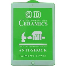 Peri Store iPad Air 3 10.5" ile Uyumlu Tablet Seramik Ekran Koruyucu A2152 A2123 A2153 A2154 Beyaz