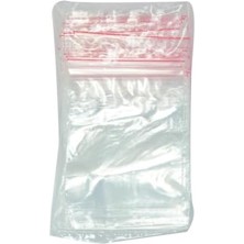 Peri Store Kilitli Naylon Torba Poşet 9X11 cm Şeffaf 100 Adet 1 Paket