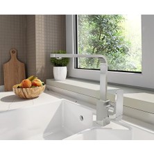 Peri Store Root Square A42753 Eviye Bataryası, Krom