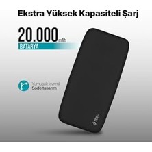 Peri Store 2BB210S Chargeup 20.000 Mah Taşınabilir Hızlı Şarj Aleti/powerbank