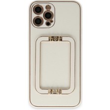 Prativas Iphone 12 Kılıf Coco Elit Kapak - Beyaz