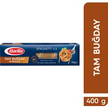 Barilla Tam Buğday Spaghetti Makarna 400 Gr Sade Lezzet ile İtalya Menşeli Sağlıklı Seçim