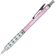 Pentel Graphgear 1000 0.5mm Pembe Mekanik Kurşun Kalem PG1015C-PX Metal Gövde ile Teknik Çizim İçin