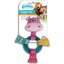 Ilkeshop Pawise Puppy Ring Su Aygırı Oyuncak 26 cm