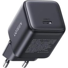 Peri Store 30W Gan Usb-C Tek Portlu Hızlı Şarj Cihazı, Gri, 55531