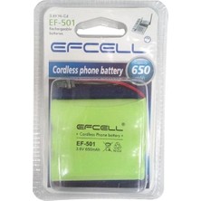 Efcell EF-501 DECT Telsiz Telefon Pili (3.6V 650mAh Ni-Cd)