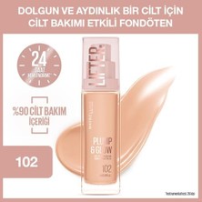 Peri Store New York Lifter Niasinamid ve Hyalüronik Asit Içeren Aydınlatan Fondöten - 102