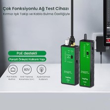 Peri Store V-E109 Çok Fonksiyonlu Poe Destekli Fiber Optik Ağ Test Cihazı
