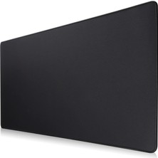 Peri Store Bvifiox Büyük Oyun Mouse Pad 89,9 cm x 39,9 cm x 0,3 Cm, Premium Dokulu Kumaşlı Genişletilmiş Büyük Mouse Pad, Kaymaz Kauçuk Taban (SIYAH-9040)