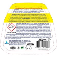 Peri Store Asperox Sparx Bulaşık Makinesi Temizleyicisi Sirkeli ve Limonlu 250 ml (2 Paketi)