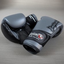 Dragondo Kunuri Boks Kickboks Muaythai Müsabaka Antreman Dragon Boks Eldiveni ve Bandaj 2'li Set PU Malzeme