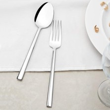 Peri Store Dalyan Sade 30 Parça Çatal Kaşık Takımı