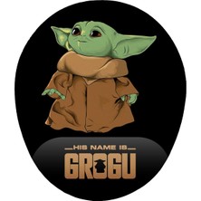 Peri Store Baby Yoda Bilek Destekli Mouse Pad
