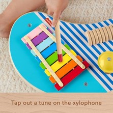 Peri Store Ahşap Müzik Keyfi 3 Ahşap Parçadan Oluşan Ahşap Müzik Keyfi ve Oyuncak Perküsyon Enstrümanları HXT91