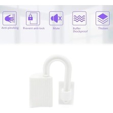 Peri Store Parmak Koruyucu, 10 Adet Kendinden Yapışkanlı Kapı Güvenlik Aparatı, Çocuklar Için Baby Safety Products, Menteşe Koruyucu ile Parmak Sıkışmasını Önleyen, Dayanıklı Abs Malzemeden Üretilmiş