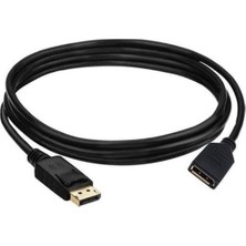 Peri Store 2 Metre Displayport Uzatma Kablosu 2 Metre Dişi Erkek Displayport Uzatma Kablosu