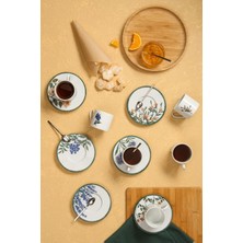 Peri Store Flower Çay Fincanı 180CC 6 Kişilik 12 Parça