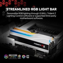 Peri Store Gskıll Trident Z5 Rgb Beyaz DDR5-6000MHZ CL36 64GB (2X32GB) Dual (36-36-36-96)
