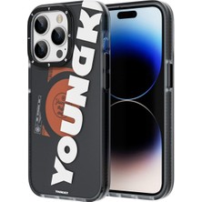 Peri Store 14 Pro Uyumlu Kılıf ile Uyumlu Binfen Serisi Yazı Temalı Kapak.