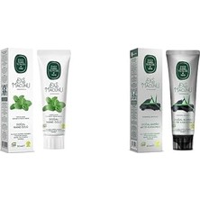 Peri Store Doğal Diş Macunu Seti (Nane + Bambu Karbonlu, 2X90ML)