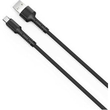 Peri Store (3286) Siyah Siyah LS65 Micro USB Kablo- ile Uyumlu