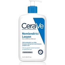 Cerave Nemlendirici Losyon 473 Ml Kuru Ve Çok Kuru Ciltler İçin Etkili Nemlendirme Sağlar
