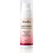 arsolea %3 Tranexamic Acid, Arbutin & Kojic Acid Içeren Leke Bakım Kremi 50 ml