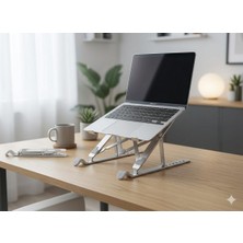 Uhel Katlanabilir Ergonomik Laptop Standı-Ayarlanabilir Metal Notebook Tutucu