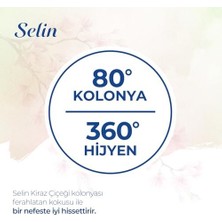 Peri Store Selin Kolonya Parfümlü Sprey Kiraz Çiçeği 100 ml 2li Paket