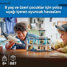 Peri Store City Havaalanı ve Uçak 60502 – 8 Yaş ve Üzeri Erkek ve Kız Çocuklar Için 9 Minifigür Içeren Yaratıcı Dekoratif Oyuncak Araç Yapım Seti, Çocuklar Için Eğlenceli Hediye Fikri (887 Parça)
