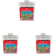 Peri Store Keçeli Kalem, 12 Renk 3lü Paket