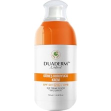 Peri Store Duaderm Natural Yüz ve Vücut Güneş Kremi 50 Spf 100 Mililitre