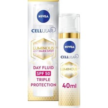 Peri Store LUMINOUS630 Leke Karşıtı Gündüz Bakım Kremi 40ML, SPF50 + Değerli Yağlar Içeren Vücut Losyonu Kiraz Çiçeği & Jojoba Yağı, 400 ml