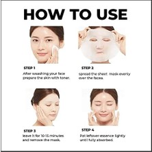 Peri Store Kırmızı Ginseng Özlü Canlı Görünüm Sağlayan Yaprak Maske (1AD) Airy Fit Sheet Mask Red Ginseng