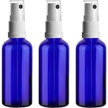 Peri Store Set 3 Şişe, Mavi, 100 ml Şişe ile Sıkışlar Sprey, Beyaz, Mist Sprey, Eterik Yağ, Aromaterapi Için Kullanılabilir-Platz Cleaning