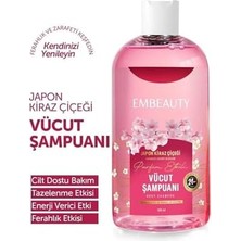 Peri Store Arındırıcı Ferahlatıcı Nemlendirici Kiraz Çiçeği Vücut Şampuanı