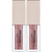 Peri Store Maxivolumizer Lipgloss 215 - Shimmering Mauve - Kalıcı ve Nemlendirici Ruj - Dolgunlaştırıcı Etki (2 Paketi)