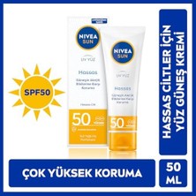 Peri Store Med Repair Dudak Bakım Kremi,spf 15 (4,8 Ml) ve Sun Spf 50+ (200 Ml) ve Sun Spf 50 Hassas Yatıştıran Nemlendirici Güneş Yüz Kremi 50 ml
