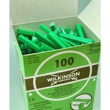 Peri Store Wilkinson Sword Tek Kullanımlık Tıraş Makinesi Hastane, Çekilebilir Fonksiyonlu, Dağıtıcı Kutusu, Yeşil