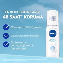 Peri Store Kadın Pump Sprey Deodorant Fresh Natural 75ML, Ter Kokusuna Karşı 48 Saat Koruma, Ferahlık + Kadın Sprey Deodorant Fresh Natural 150 ml