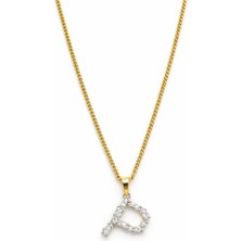 Felix Accessories Luna Harf Kolye - P Harf