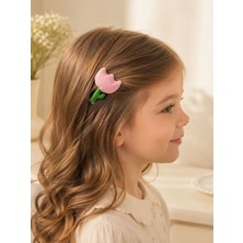 Joinkidz Lale Figürlü Yumuşak Dolgulu Lale Pens Toka