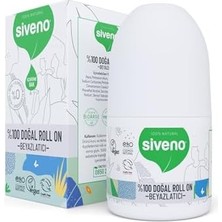 Peri Store Siveno %100 Doğal Roll On Beyazlatıcı Etkili Deodorant Ter Kokusu Önleyici Bitkisel Lekesiz Vegan 50 ml