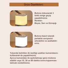 Peri Store Masaüstü Şarjlı LED Aydınlatma - Gece LAMBASI/GT-CL09