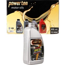 Powerten Pro 20W50 Motor Yağı 1 Litre 12 Adet Koli | 2026