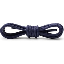 Others 90 Cm Lacivert Mumlu Klasik Ayakkabı Bağcığı