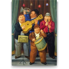 Peri Store Fernando Botero - The Orchestra Tablosu - 70X100CM