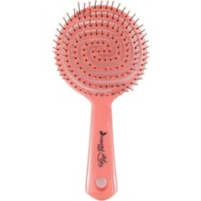 Peri Store Professional Üç Boyutlu Oval Saç Fırçası Pembe